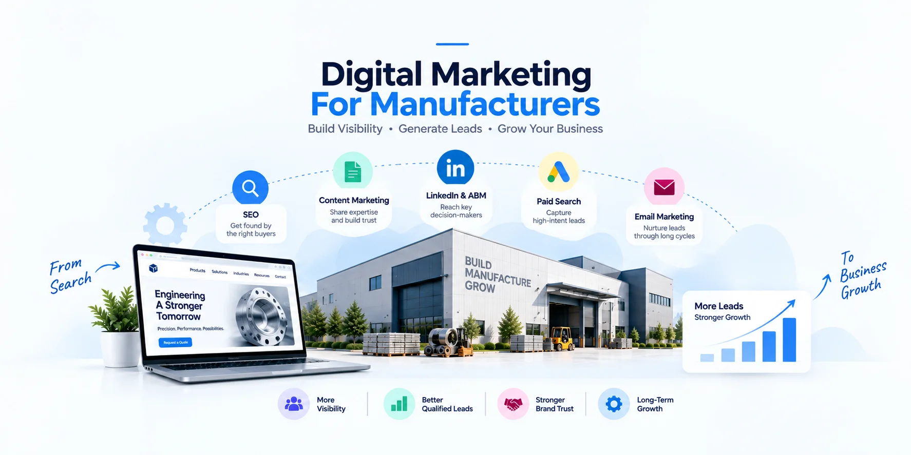 Digital Marketing for Manufacturers: The Complete 2026 Guide